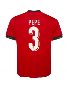 Portugal Pepe #3 Heimtrikot EM 2024 Kurzarm